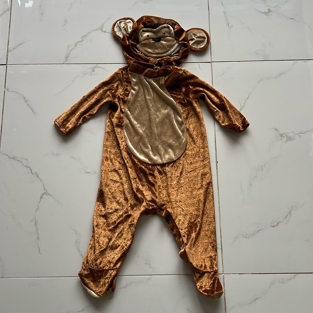 Monkey costume for baby (6-12 months)
